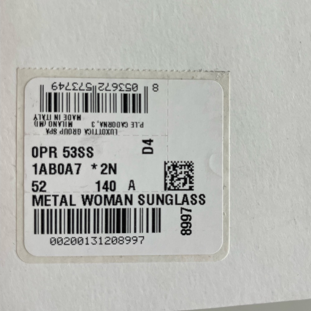 New in box Prada Catwalk Sunglasses.